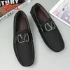 Casual Shoes Yrzl Loafers för män handgjorda mockasiner konstgjorda läderlägenheter lyxiga bekväma slip vid körning