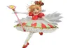 Anime Cardcaptor Sakura Kinomoto PVC Action Figury zabawki Japan Anime Figure Model Toys Doll Doll Prezent Q07229335536