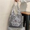 Sac femmes glacés en velours épaule ours quotidiens sacs d'étudiants livres de grande capacité de coton coton sacs de sacs pour filles