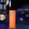 新しいサイレントイグニッションポータブルファッションコンパクトユニセックスライターオープンフレームIatable Lighter Smokingセットギフト