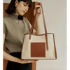 Bolsa 2024 para nicho de nicho feminino Primavera e bolsa de verão Crossbody Crossbody couro genuíno grande capacidade