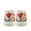 Scarpe casual istantarts Mushroomasflorals Falli Lace-up uomini donne sneaker esterne interni Slip di moda unisex su mocassini