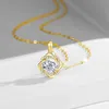 Hanger kettingen ster van David 3ct Moissanite ketting voor vrouwen met certificaat originele luxe gouden hangerse sieraden Christamas cadeau hot sale 240419