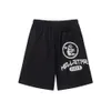 100% Cotton Fashion Summer Shorts für Männer Jogginghose Basketball Shorts Streetwear 240416