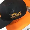 Luxus Cap Designer Frauen Hut 2021 Neue hochwertige europäische H -Brief gesticktes Paar Hut Männer und Frauen Baseballhut Entenzunge Hut