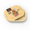 DHL 180*140 mm Cartoon Rolling Trays met magneetdeksels metalen lade Sigaretten Tabakschijf Kortplaat voor rookaccessoires