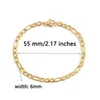 Chain Titanium Steel Glossy Metal Chain Cuban Bracelet Premium Hundred With Men And Women Couple Models d240419