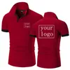 Summer sports sports polo shirt design personalizzato marca di marchio personalizzato manica corta uomo classico uomo e donna s-3xl 240408