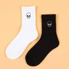 Men's Socks 2 Pairs Lot Mid Length Selling Street Sports Hip-hop Personality High-quality Fashion Women's Round Neck