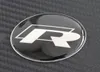 45 mm r Logo Car Wheater Whege Badge Sticker Decs Logo Emblem For VW R Series R36 R400 R32 R20 R50 Golf Passat5661940