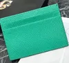 Designer famoso di alta qualità Thotochi di carta nuovissimi Donne Small Mini Wallet Borse Casella con scatola Nera verde giallo blu