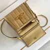 Summer Vsling Woven Designer Borse Bota Gold Bot Bag classico Vlogo Flip Coperchio Croversa Borsa a traversa Portafoglio di lusso Donne Borse per manico a tracolla regolabile spalla 7780