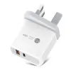 2024 AC Quick Charge QC3.0 PD Charger 18W 25W USB Type C Mobiele telefoon Wall Charger Adapter voor iPhone Samsung EU UK US Plug Dual Ports Fast Charger