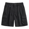 Short masculin Summer Fitness Sports Loisure Couleur solide Black Single Layer pour hommes