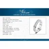 Anneaux de mariage JewelryPalace Solid 925 Bague de fiançailles de mariage en argent sterling pour femme aaaaa cz Simulate Diamond Band Bague Luxury Bijoux 240419