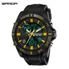 Montre-bracelets Sanda 791 Fashion Sports Style Men Regardez le dialtique numérique analogique durable 2024 Horloge électronique Relogie Masculo