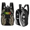 Bags Polynesian Design Duplex Print Tribal Printing Custom Pattern Schoolbag Student Book Backpack School Bag Travel Computer Package