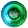 YoYo X2 Black Pearl competitief jojoyoyo voor beginners legering yoyoeasy om terug te keren en te oefenen met trucs blauw groen