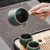 Conjuntos de chá de teaware porcelana Cerimônia chinesa Conjunto de chá Acessórios de tigela Par de 6 pessoas Ferramenta de luxo estilo taza mate uware ab50ts
