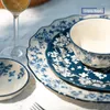 Coffet sets Ceramic Jialan Series Table Varelle Profitant de bons paysages sur les tables à manger Bols Plats et