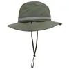 UPF50 Fishermans imperméables chapeau de seau Protection solaire grande randonnée large randonnée extérieure extérieur