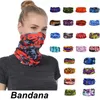 Bandanas Outdoor Sunshade Collar Protect Beanie Magic Tube Scarf Face Neck Turban Bib Headdress Gaiter Bandana
