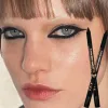 Eyeliner 1PCS Matte Eyeliner Pen Lasting Waterproof Not Blooming Quick Drying Eyeliner Gel Pen Black Brown Blue Lying Silkworm Pen Makeup