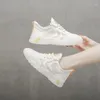 Fitness Shoes 2024 Summer Women's Mesh Breathable Sneakers Fashionable Comfortable Casual Flat Tenis Feminino D1083