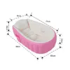 Portable fällbart baby spädbarn Uppblåsbar badkar duschbassäng pool 240416
