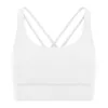 Tenue de yoga Nclagen Sport Bras Women Gym Designers Cross Back High Impact Suptank Top Yogatank Push-up Run-Up Run-Up Sous-us