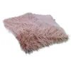 Dekens DJ Long 120x120cm Faux Furs for Born Pography Achtergrond achtergrond achtergronden prop zacht Mongolië grote tapijt shoot plus