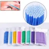 Makeup Brushes 500pcs/lot Disposable Applicator Micro For Eyelash Extension Lash Cleaning Lip Brush Sticks Tools