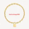 1V Pendant Necklaces New Lock Necklace Designer Padlock Pendant wholesale Luxury High Quality Jewelry women Fashion Gold Silver Rose Gold Gift RJ4715