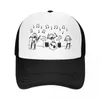 Ball Caps Men Women Loded Diper Logo Music Trucker Hats Hip-Hop Mesh Baseball Cap Diary of a Wimpy Kid Hat Sun verstelbare sport