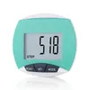 1pc Walking Step Counter 3D-Schrittzähler wasserdichte multifunktionale Bewegungskalorien-Zähler LCD-Display-Fitnessgeräte