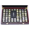 Rings Cluster Rings 55st 1966 till American Football Team Champions Championship Ring Set With Wood Display Box Trophy Souvenir Men Fan