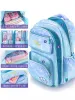 Sacs Sac école gelé pour fille primaire d'élève d'élève causal sac à dos Alice de grande capacité Super Light Grade 16 Mochilas