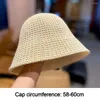 Berets letni oddychający fisherman czapka szerokie grzbiet wiadra anty-UV Big Visoor