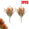 Decorative Flowers Artificial Autumn Eucalyptus Simulated 7 Heads Home Table Decoration Fake Plants Wedding Party Decor