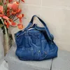 SOLDI PERCHIO DENIM PER WOMEN CASUALI DESIGNO CASUALI TOTE CROSBODY PERSONE SAME DI LUGO BOLSOS PARA MUJER 2024