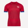 Serbien bequem das Tragen von Fußballtrikots 24/25 SRBIJA Nationalmannschaft Home Away Sergej Mitrovic Football Shirts Kit Vlahovic Pavlovic Tadic Milenkovic Zivkovic