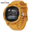 NORTH EDGE Mars 2 Full TFT Screen Touch Smart Watch Men Blood Pressure Monitoring APP Control IP68 Digital Outdoor Sports watch