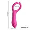 Anel de pênis do vibrador para ejaculação Penisring Toys Sexy Homens Men vibrando pau anéis sem fio Tools de masturbação masculina