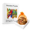 3D Puzzles Wood Puzzle Tiger Gift Box - Den bästa gåvan för oregelbundna formade djurpusselgåvor för vuxna stressavlastningspussel 240419