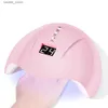 Nail Dryers LINMANDA Mini Pink 12 UV LEDs Gel Nail Polish Dryer Lamp 36W Nail Photo Machine Professional Manicure Tool Equipment Y2404190T50