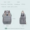 Taschen Windelbeutel große Kapazität Windelbeutel für Kinderwagen Rucksack für Mom Mouse -Taschen Reise -Rucksack kostenloser Haken
