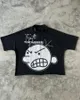 T-shirts masculins Strtwear Y2K Hip Hop Cartoon Graphic Imprimez surdimensionné T-SHIRT MENS WEMENS HARAJUKU GOTHIQUE ROND COTTON COTTON SLVE TOPS T240419