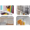 Acrylic Shelf Dividers Closet Clothes Divider Organiser DIY Wardrobe Partition Shelves Wire Shelving Storage Splint 240416