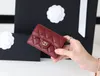 10Aデザイナー財布カードホルダーウォレットメンズボックス旅行カード所有者キャビアの本物の革の豪華なコイン財布の財布女性男性ハンドバッグ財布のための財布