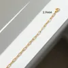 Ketens vrouwen 10 stks goud kleur fijne ketting ketting voor roestvrijstalen link minimalistische sieraden geschenken groothandel